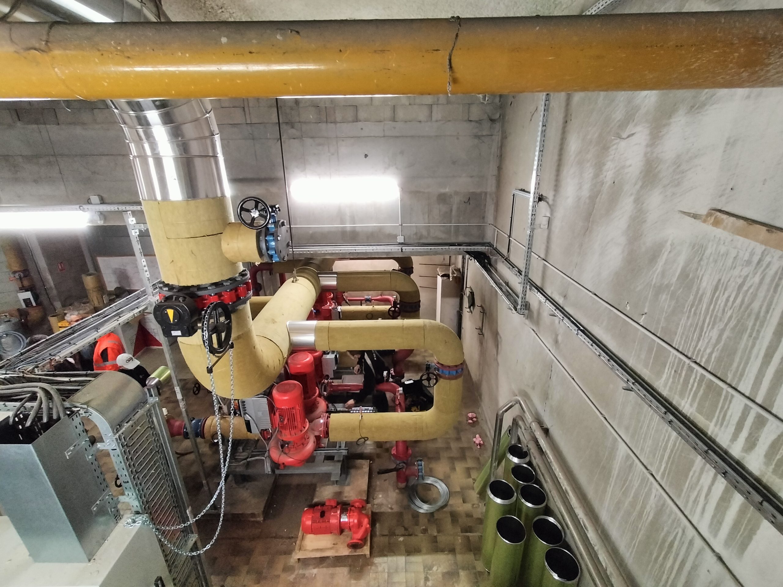 Centrale de La Cotonne - Vue principale