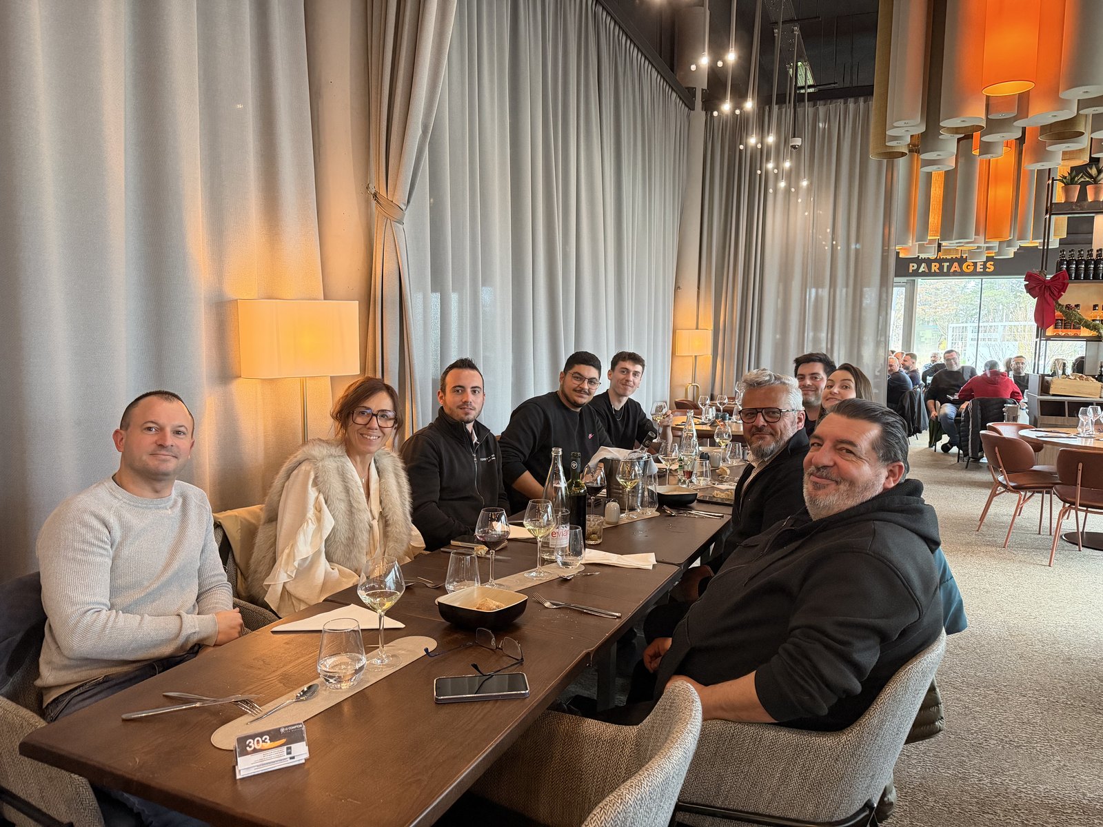 Repas d’équipe - Casino Montrond Les Bains